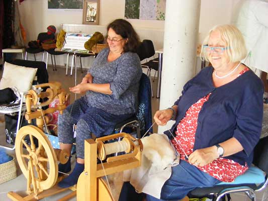 Christiane und Birgit in Garz